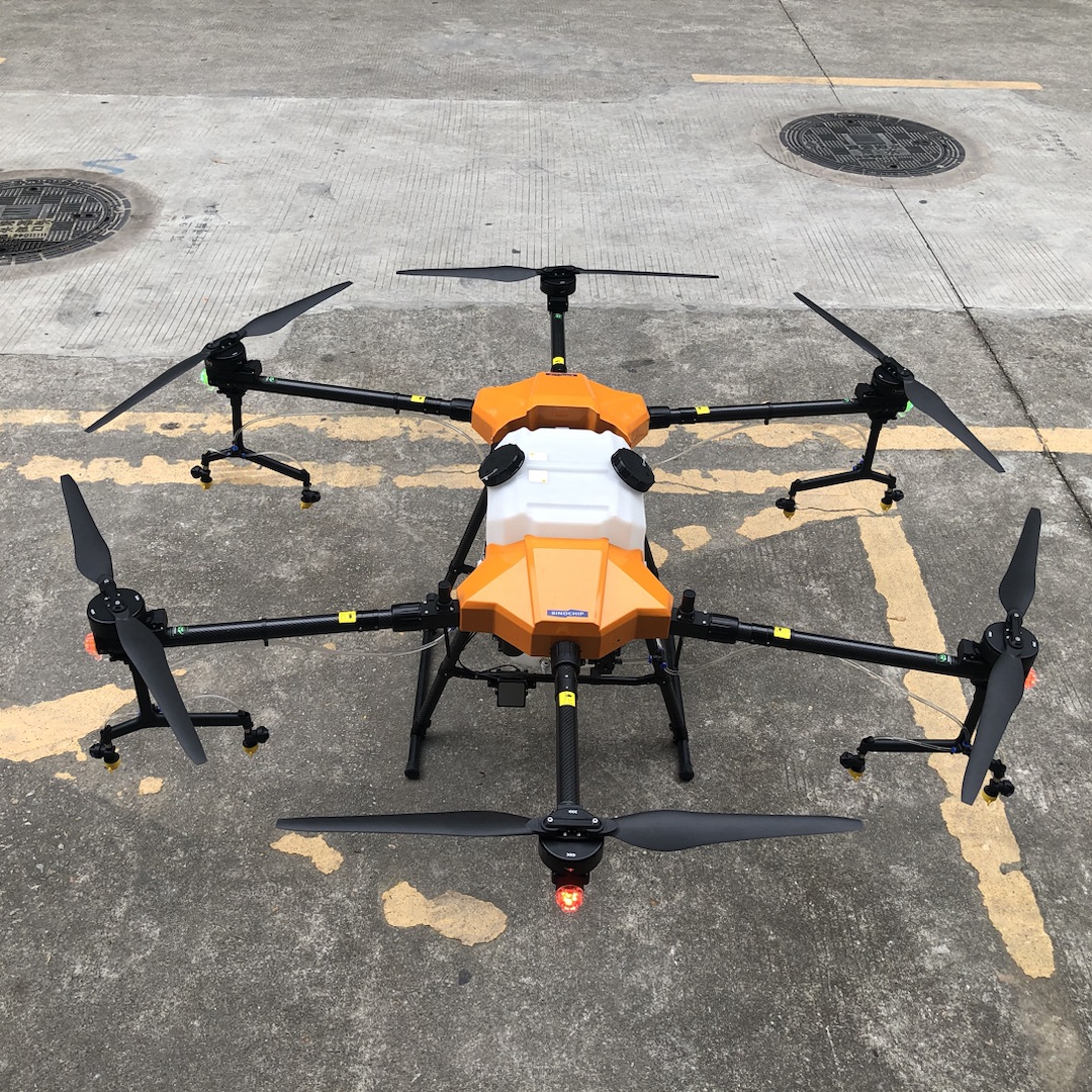 農用無人機打藥助力小麥增產